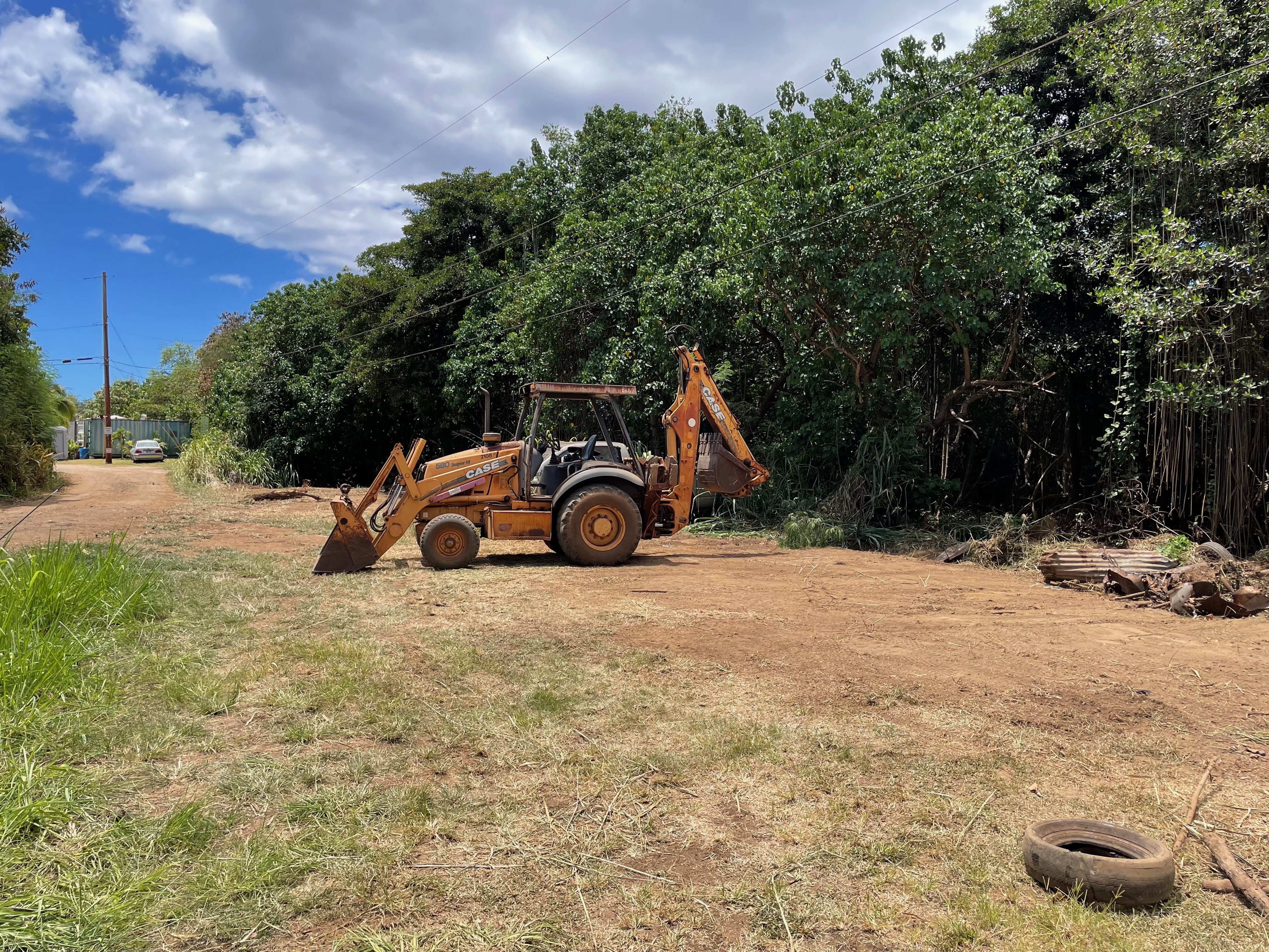 Large scale land clearing